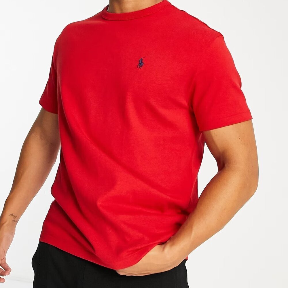 NWT Polo Ralph Lauren Men's Red Classic-Fit Short-Sleeve T-Shirt Size S